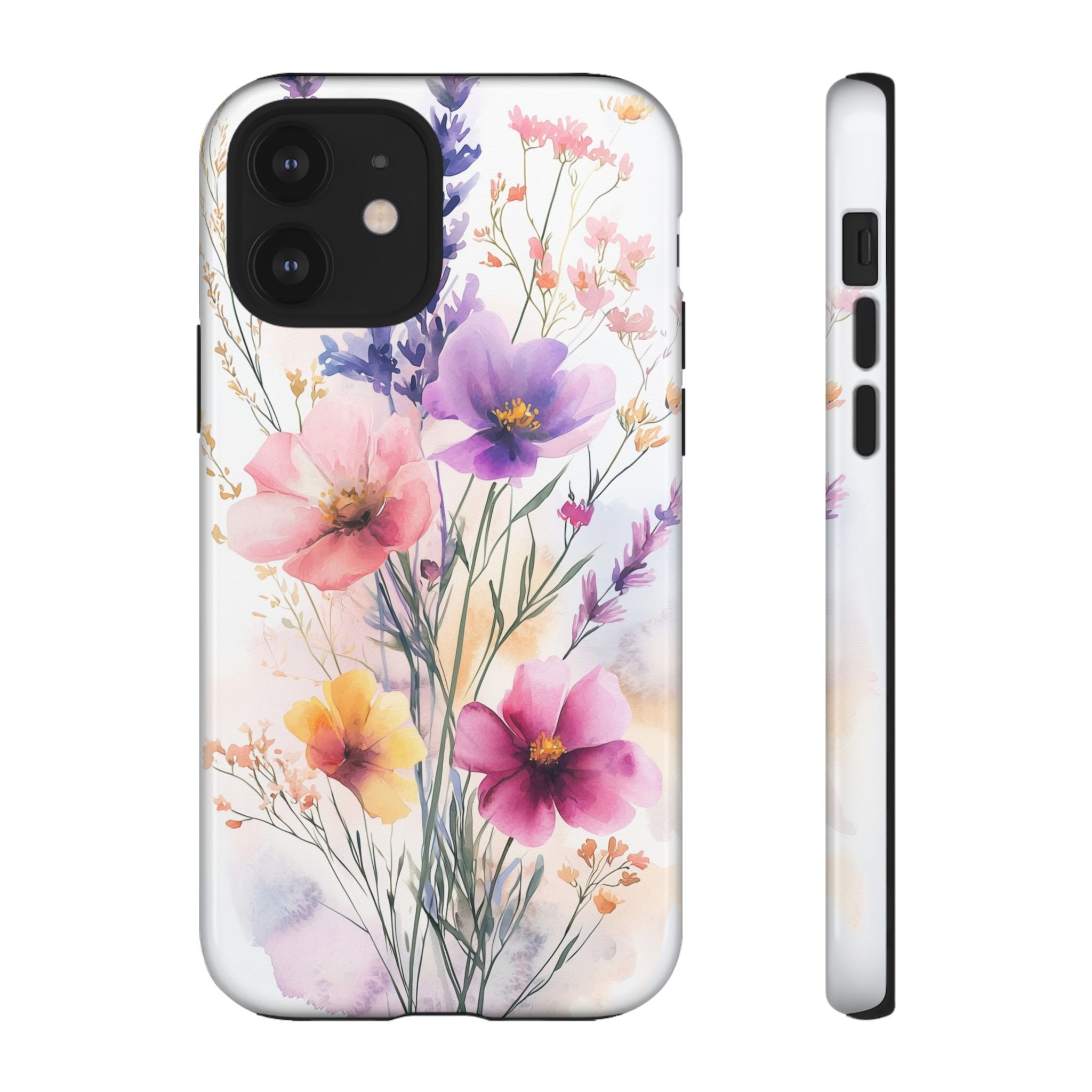 Floral Watercolour iPhone Case | Pastel Bouquet