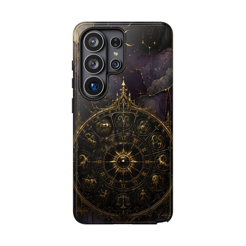 Astrology Wheel Samsung Galaxy Phone Case | Vintage Zodiac Phone Case