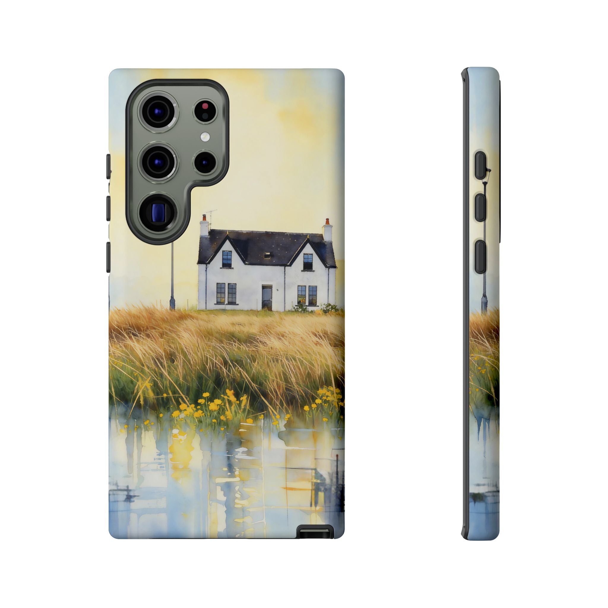 Scottish Highlands Samsung Galaxy Phone Case | Isle of Skye Hill Cottage