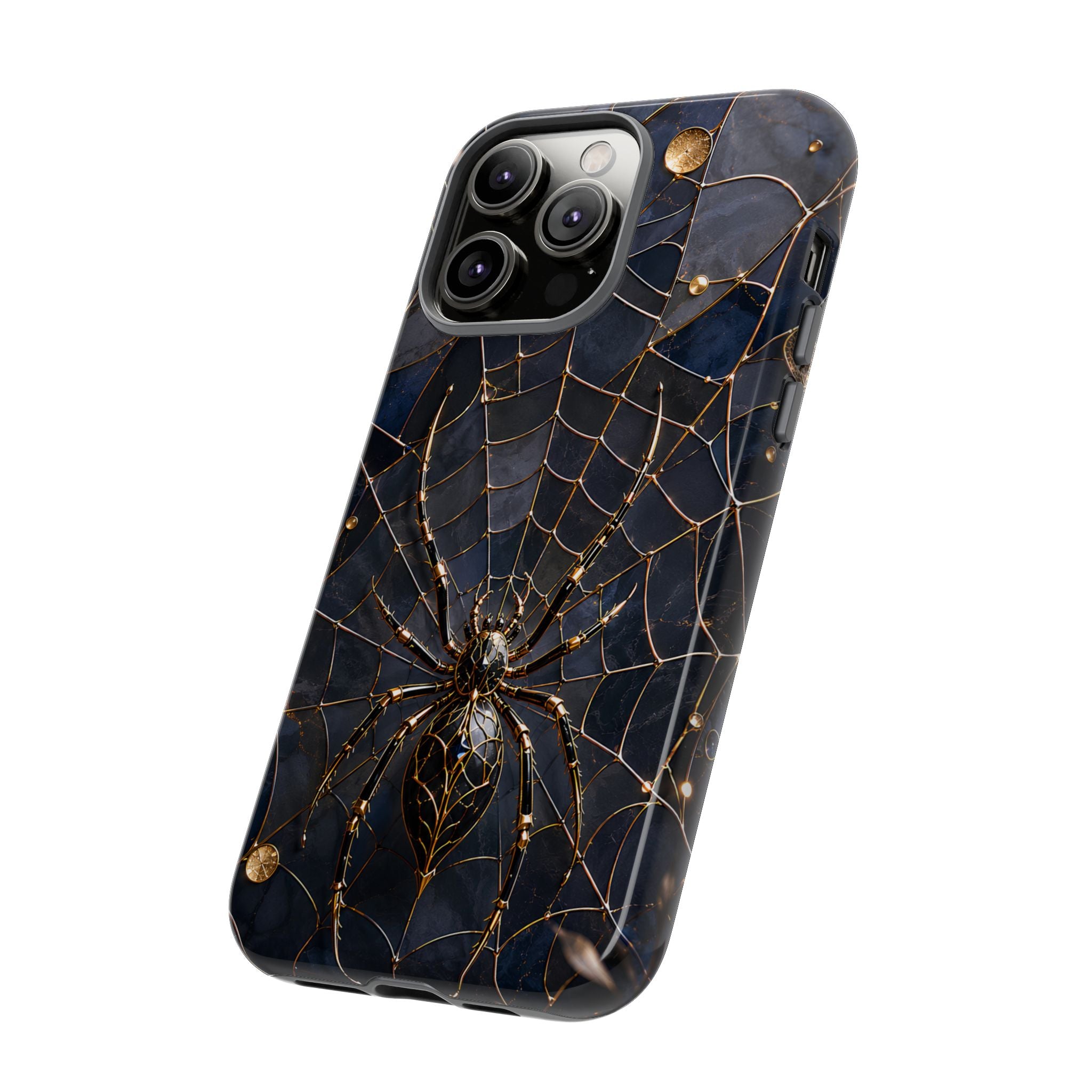 Gothic Spiderweb iPhone Case | Dark Academia Cover
