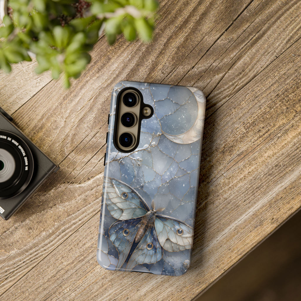 Luna Moth Samsung Galaxy Phone Case | Celestial Butterfly Phone Case