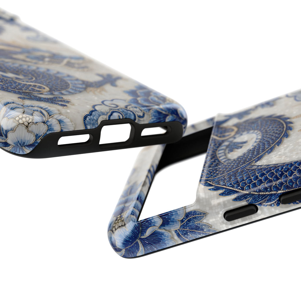 Asian Zodiac Dragon Google Pixel Phone Case V2 | Blue & White Porcelain Luxury Protective Case | Year of the Dragon Gift