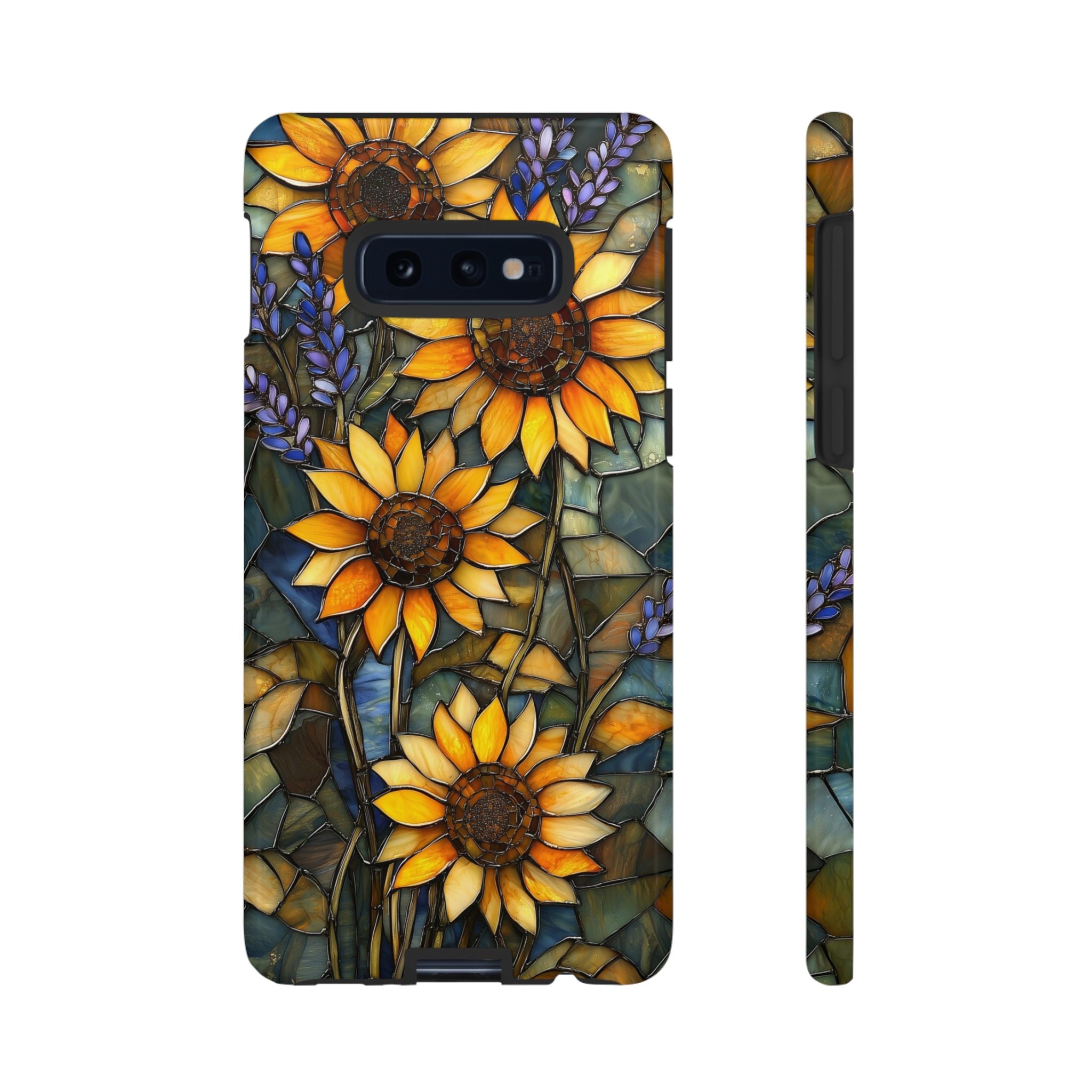 Sunflower Stained Glass Samsung Galaxy Case