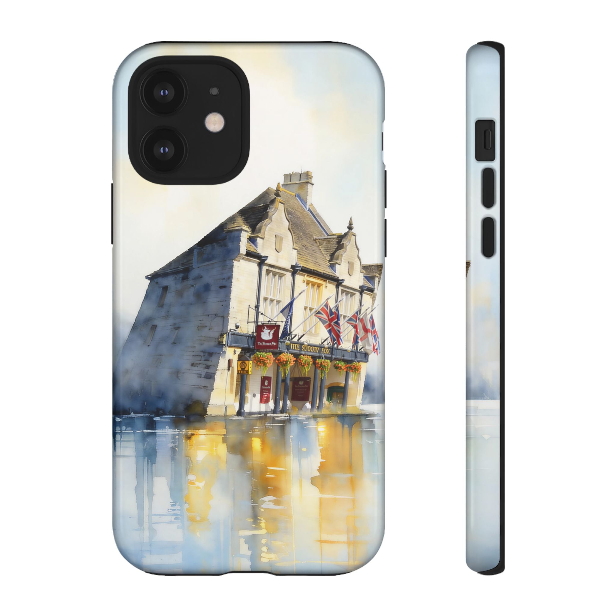 English Village Hotel Aesthetic iPhone Case