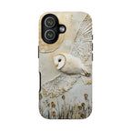 Barn Owl iPhone Case — Elegant Flying Owl Wildlife