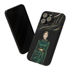 Elegant Forest Woman iPhone Case