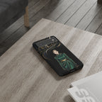 Custodia per Google Pixel Donna Elegante nella Foresta