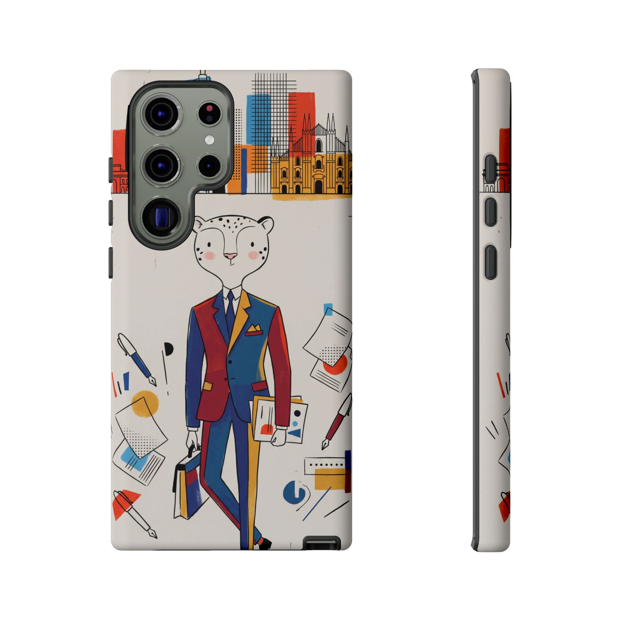 Leopard Executive Samsung Galaxy Phone Case