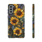 Sunflower Stained Glass Samsung Galaxy Case
