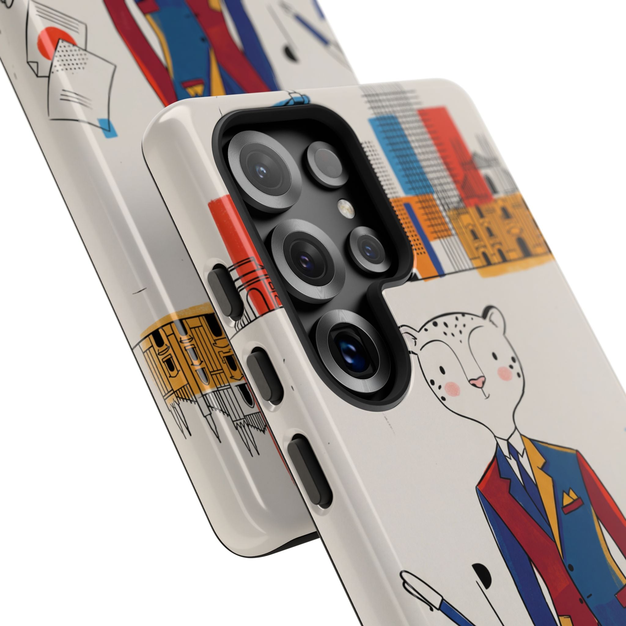 Leopard Executive Samsung Galaxy Phone Case