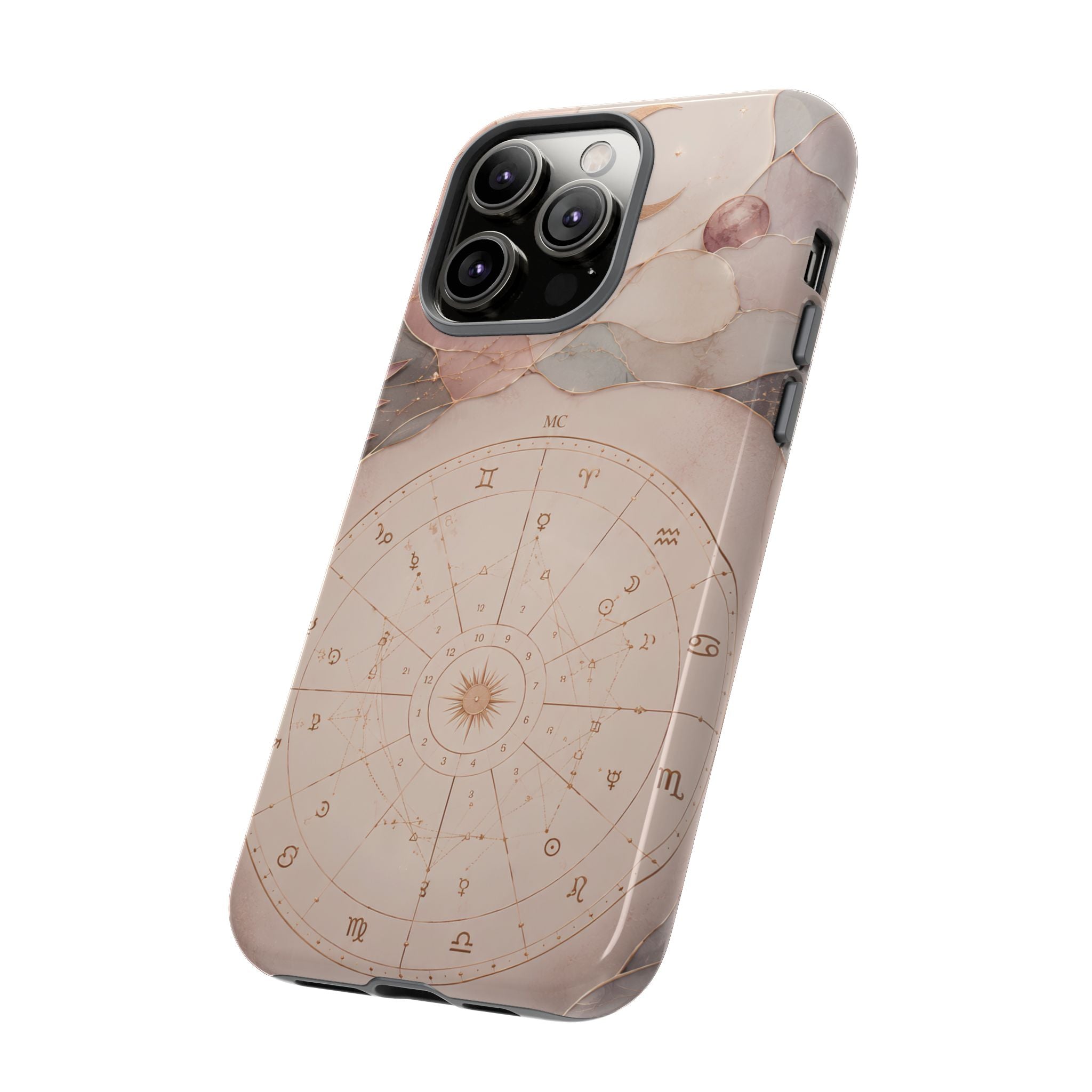 Zodiac Wheel iPhone Case | Astrological Constellation iPhone Case