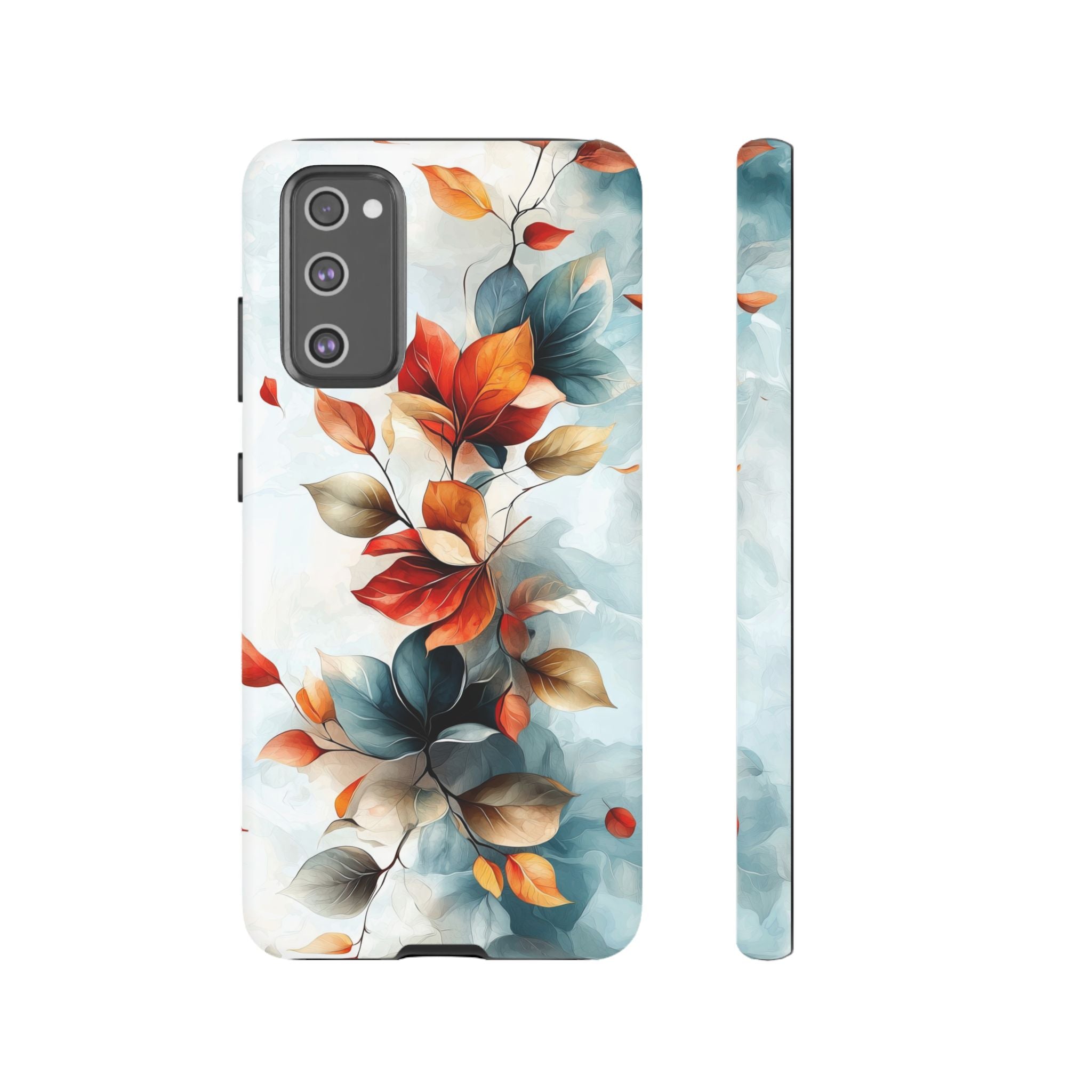 Floral Autumn Leaves Watercolour Tough Samsung Galaxy Case