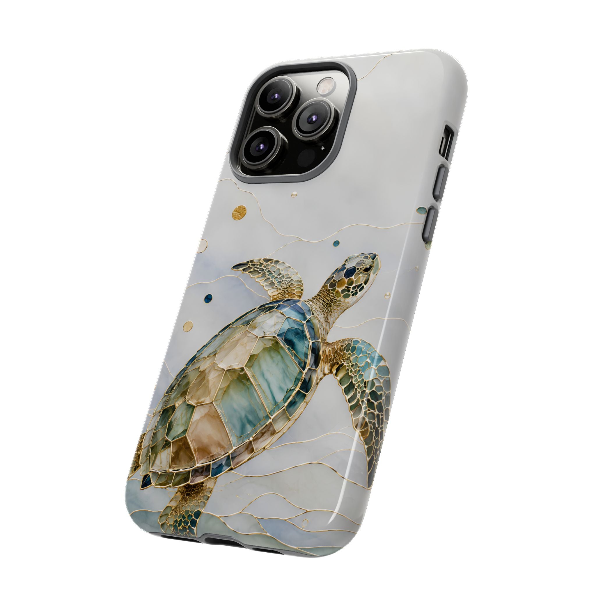 Sea Turtle Phone Case | Stained Glass Turtle iPhone Case