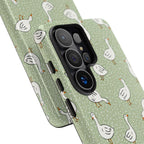 Goose Samsung Galaxy Phone Case | Cute White Goose Pattern Cover