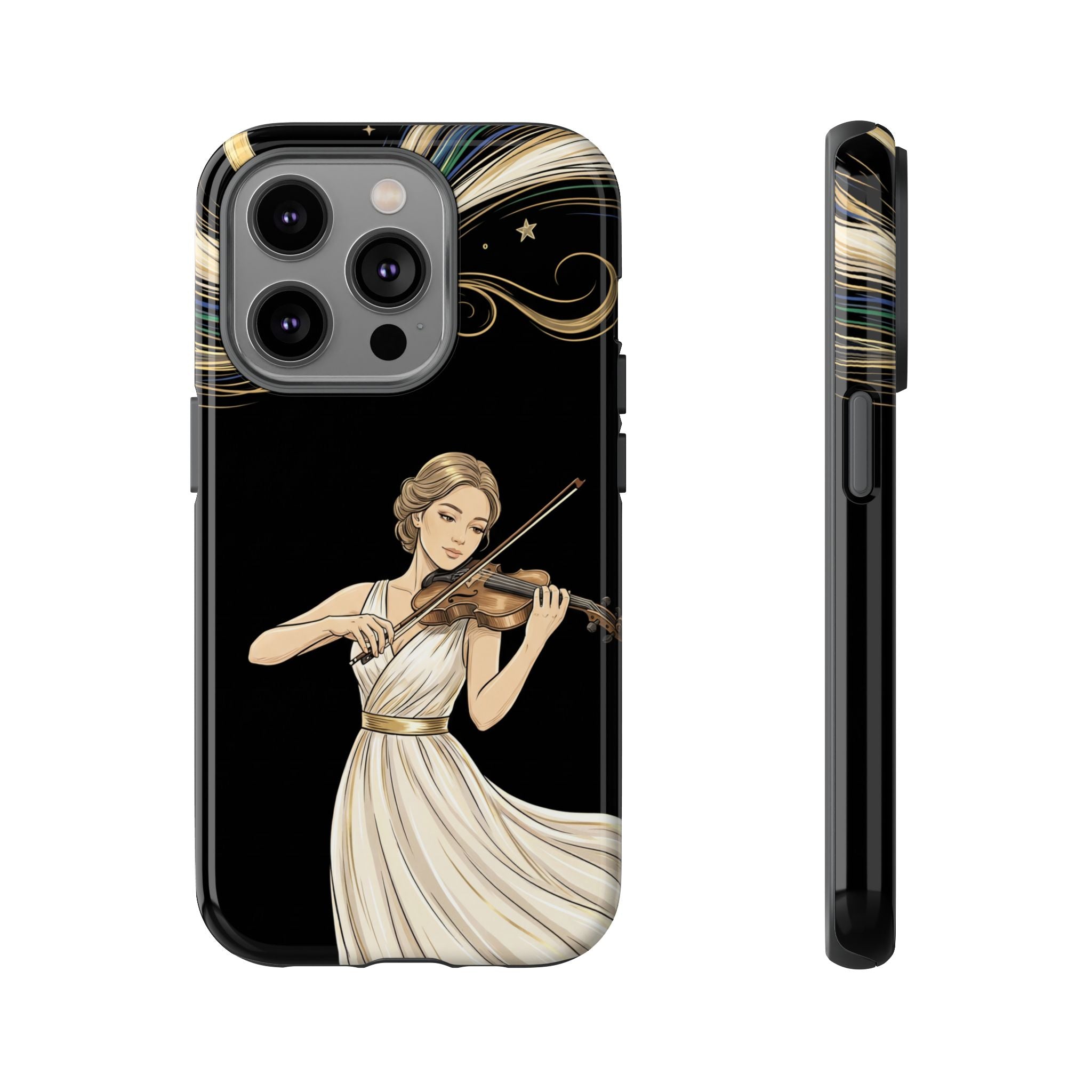 Violinist iPhone Case | Elegant Classical Musicist Design