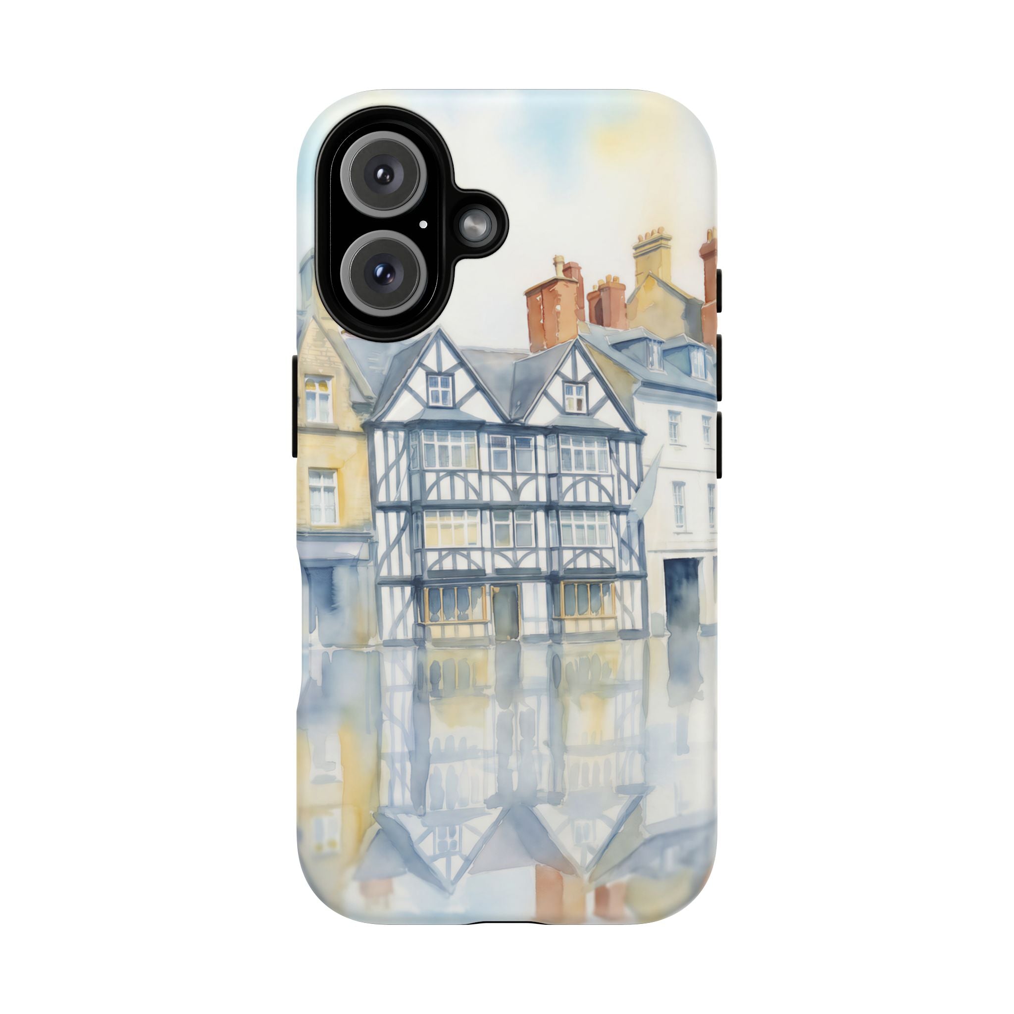 English Tudor Building Aesthetic MagSafe iPhone Case