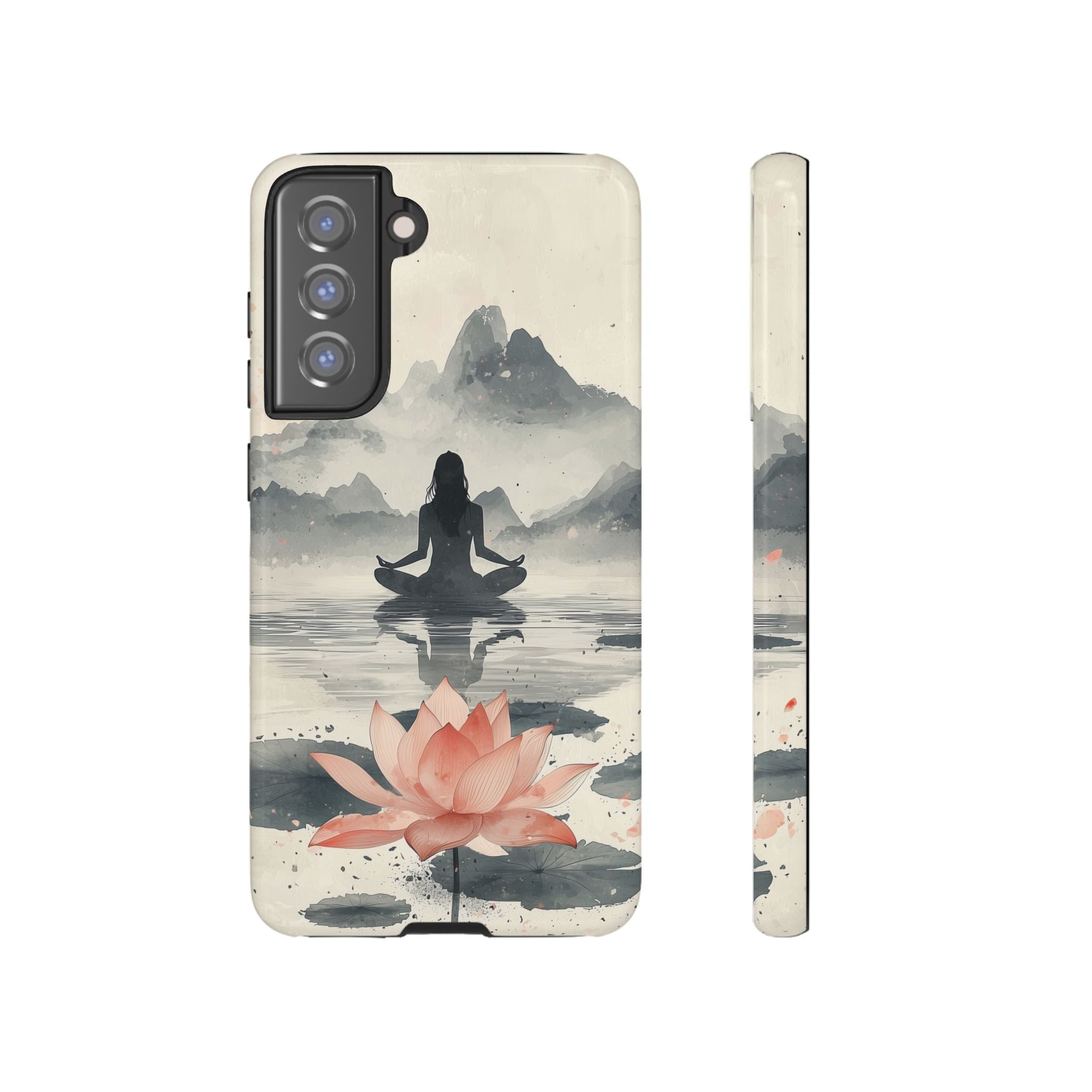 Zen Yoga Meditation Lotus Samsung Galaxy Phone Case