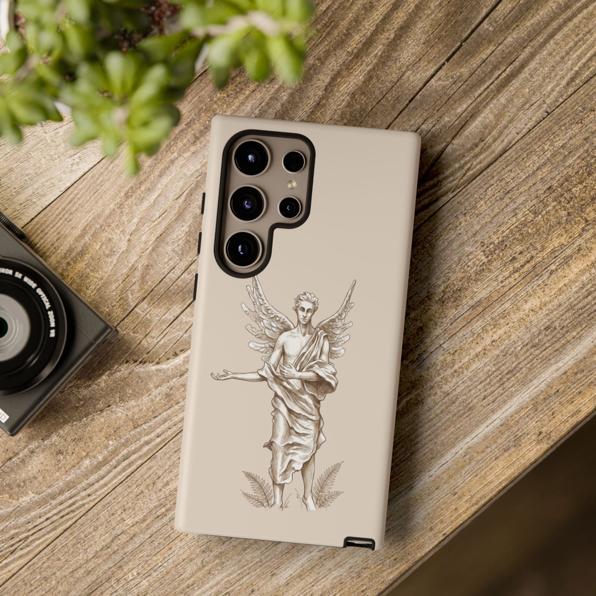Angel Sketch Phone Case | Classic Guardian Samsung Galaxy Cover