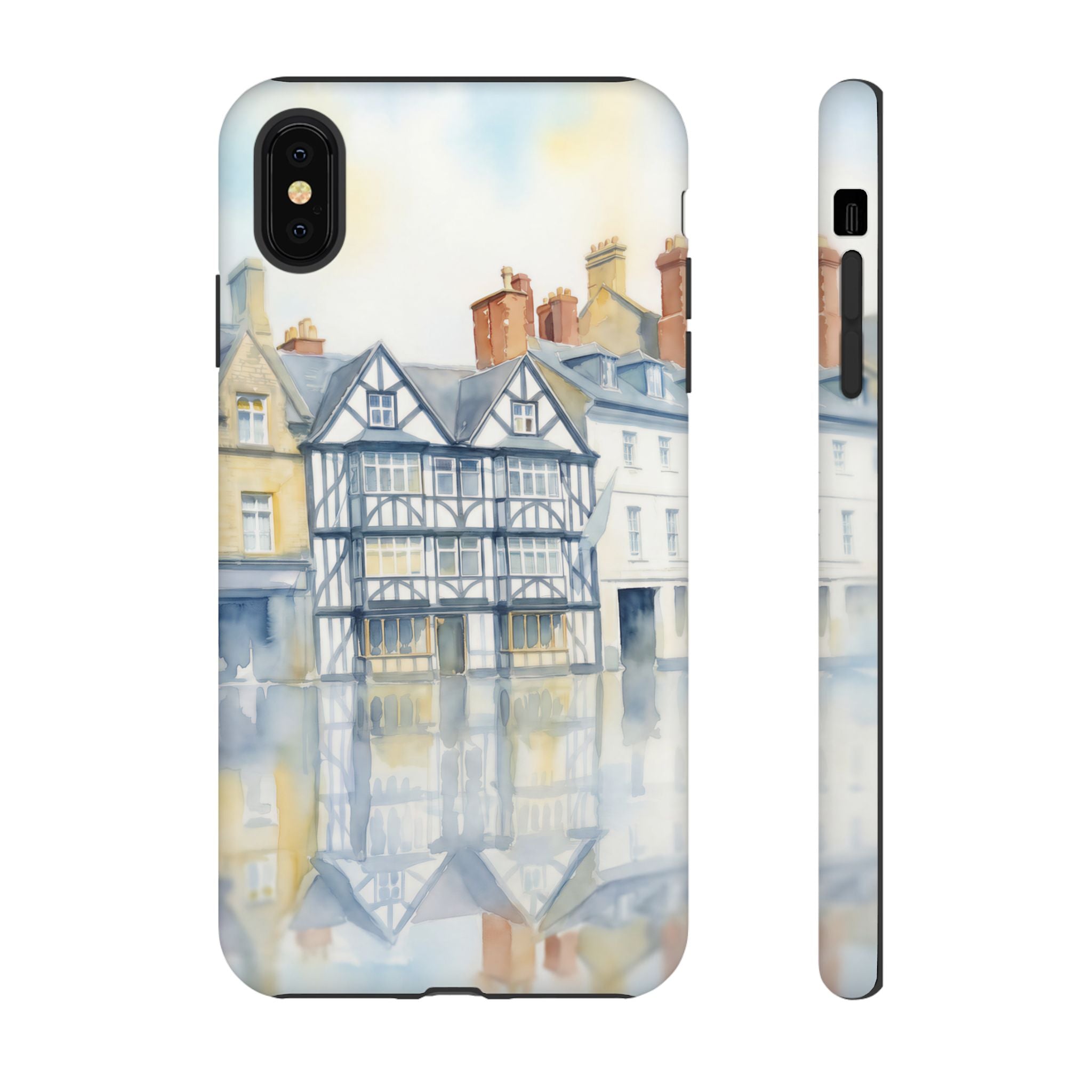 English Tudor Building Aesthetic iPhone Case