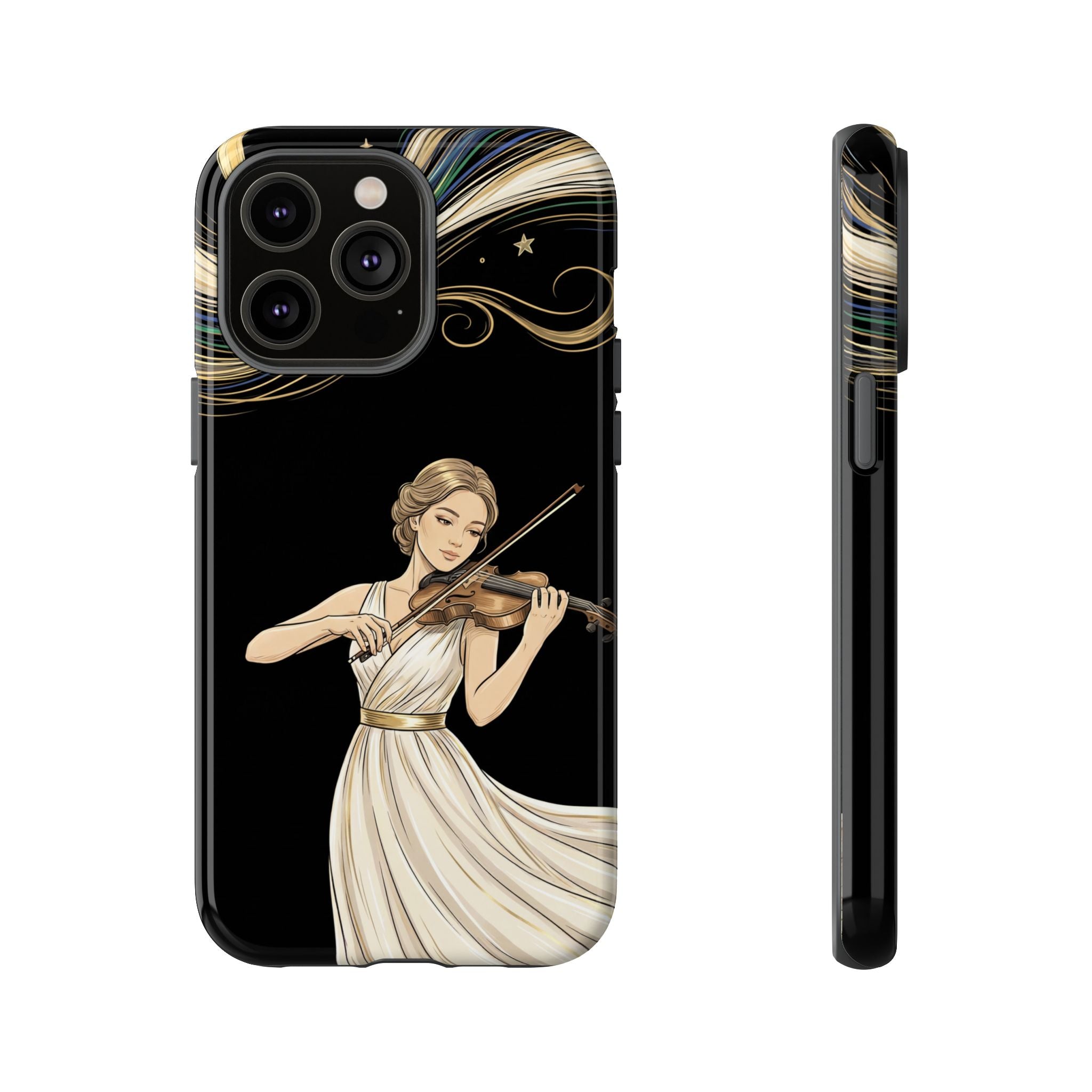Violinist iPhone Case | Elegant Classical Musicist Design