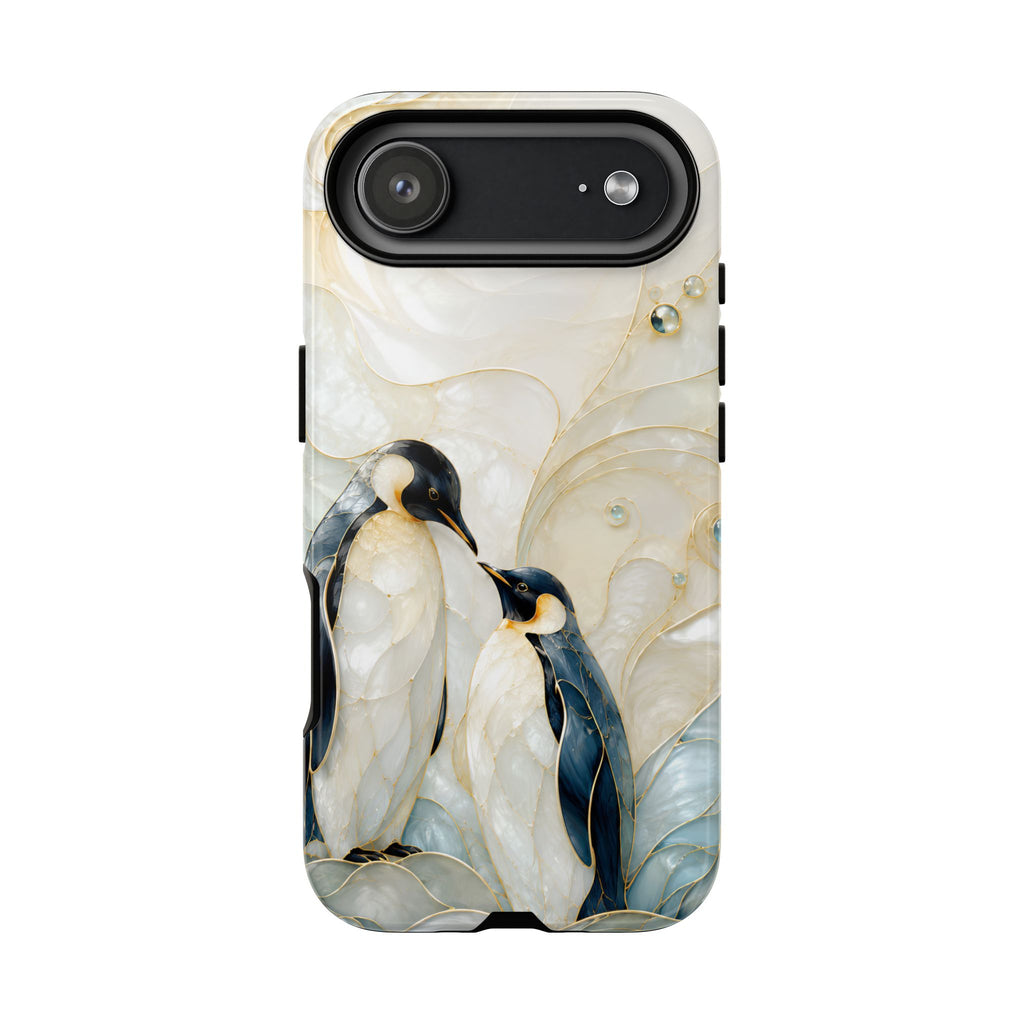 Penguin iPhone Case | Cute Penguin Couple Phone Case