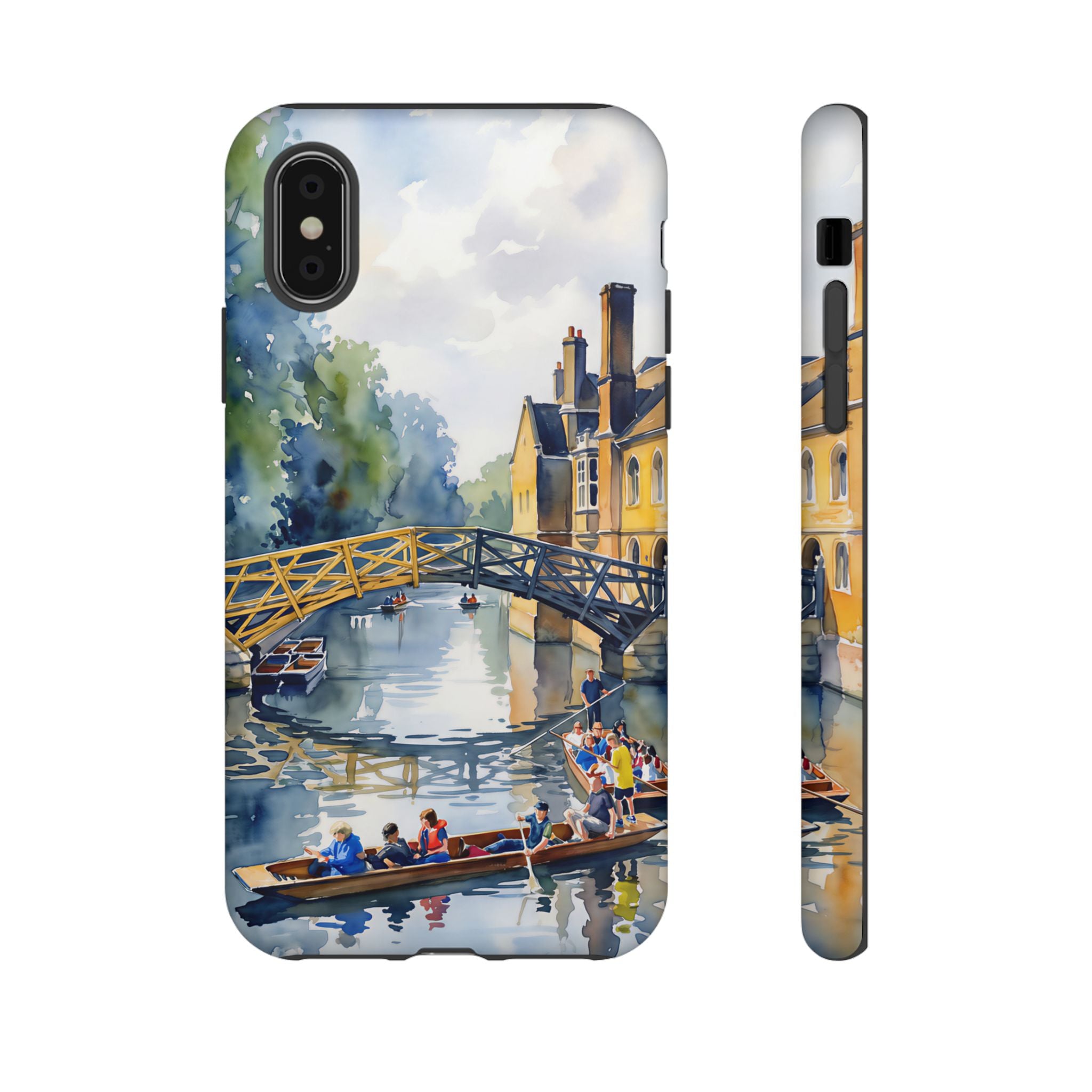 British Heritage iPhone Case | Cambridge Mathematical Bridge