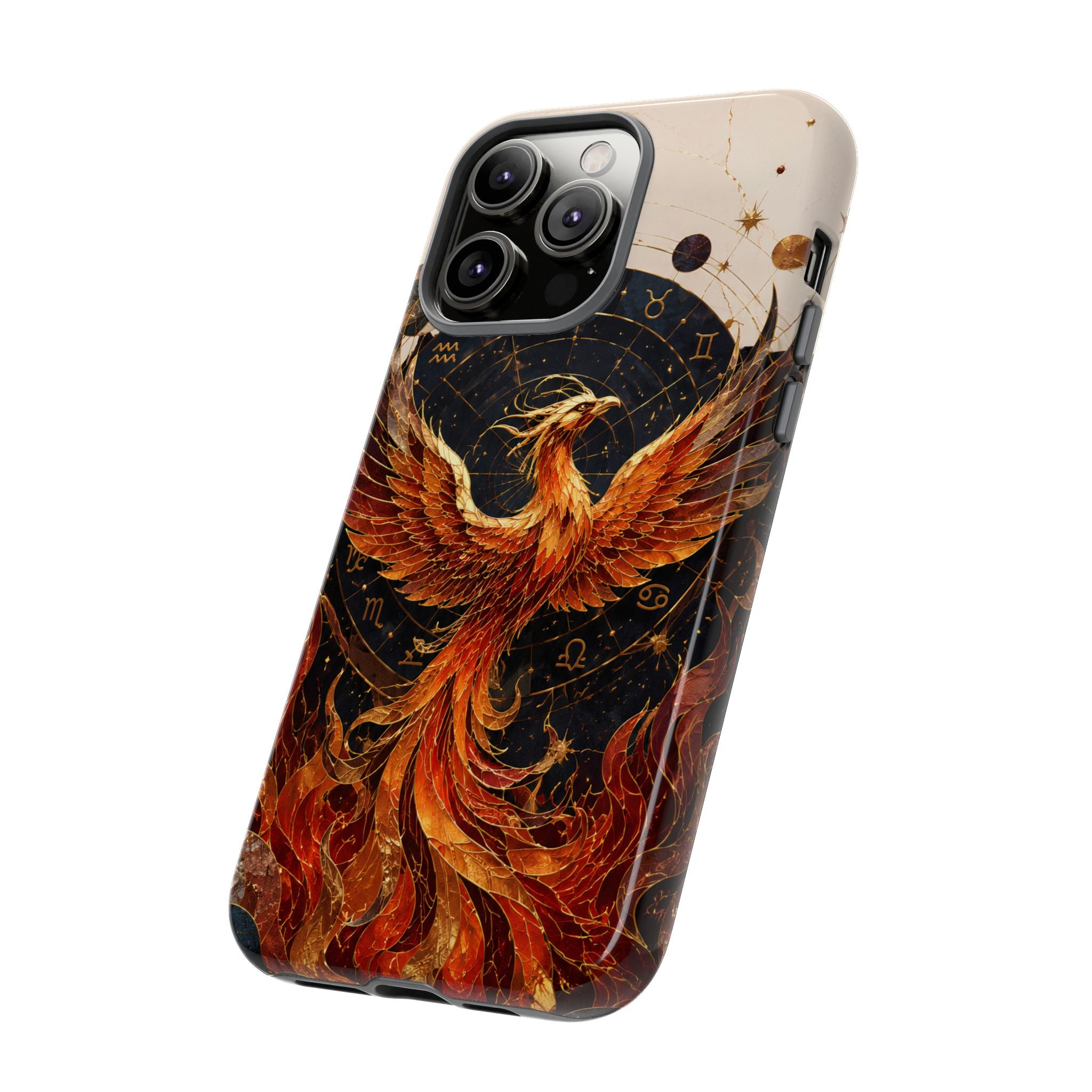 Phoenix iPhone Case | Celestial Fire Bird Case