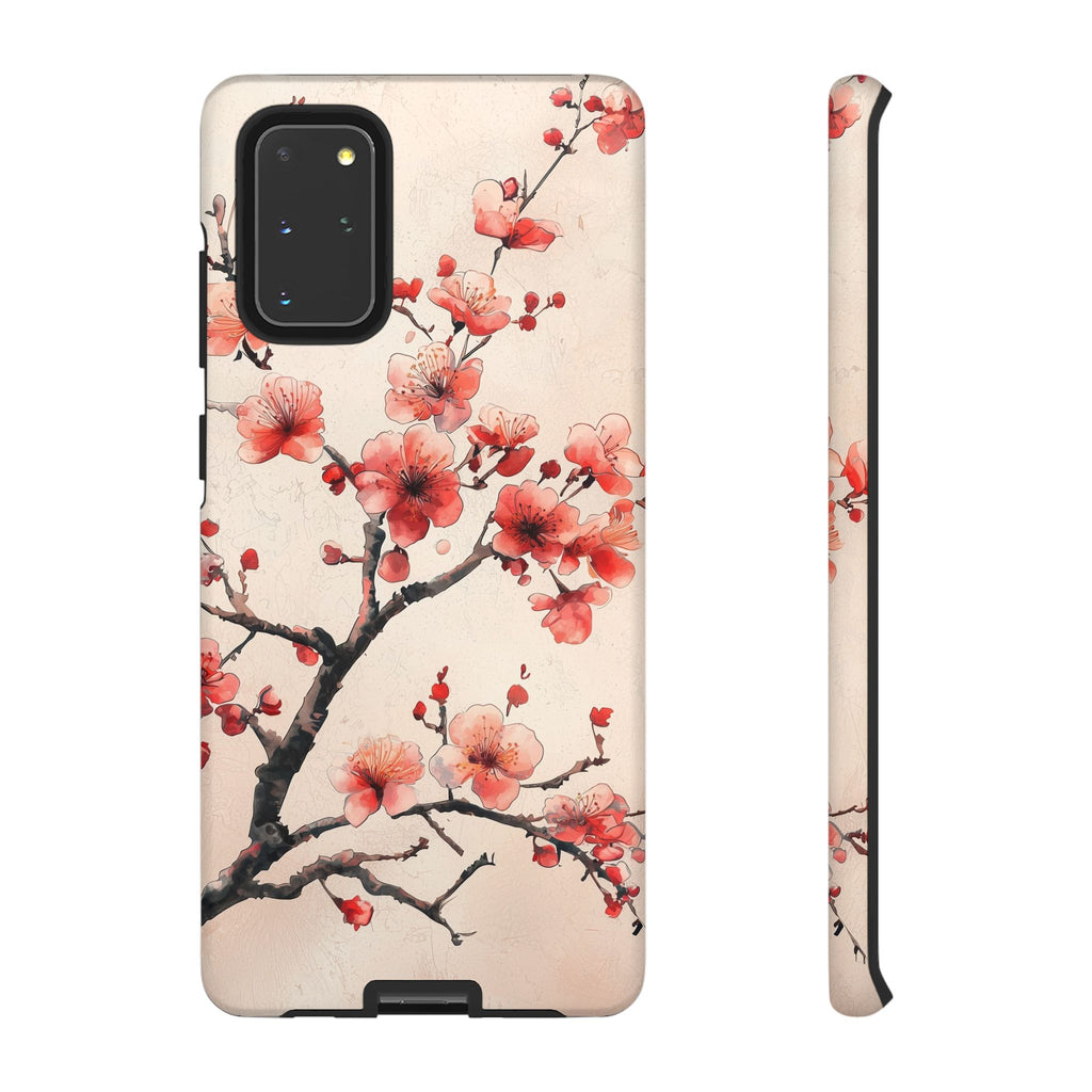 Cherry Blossom Samsung Galaxy Phone Case | Pink Blossom Branch Design