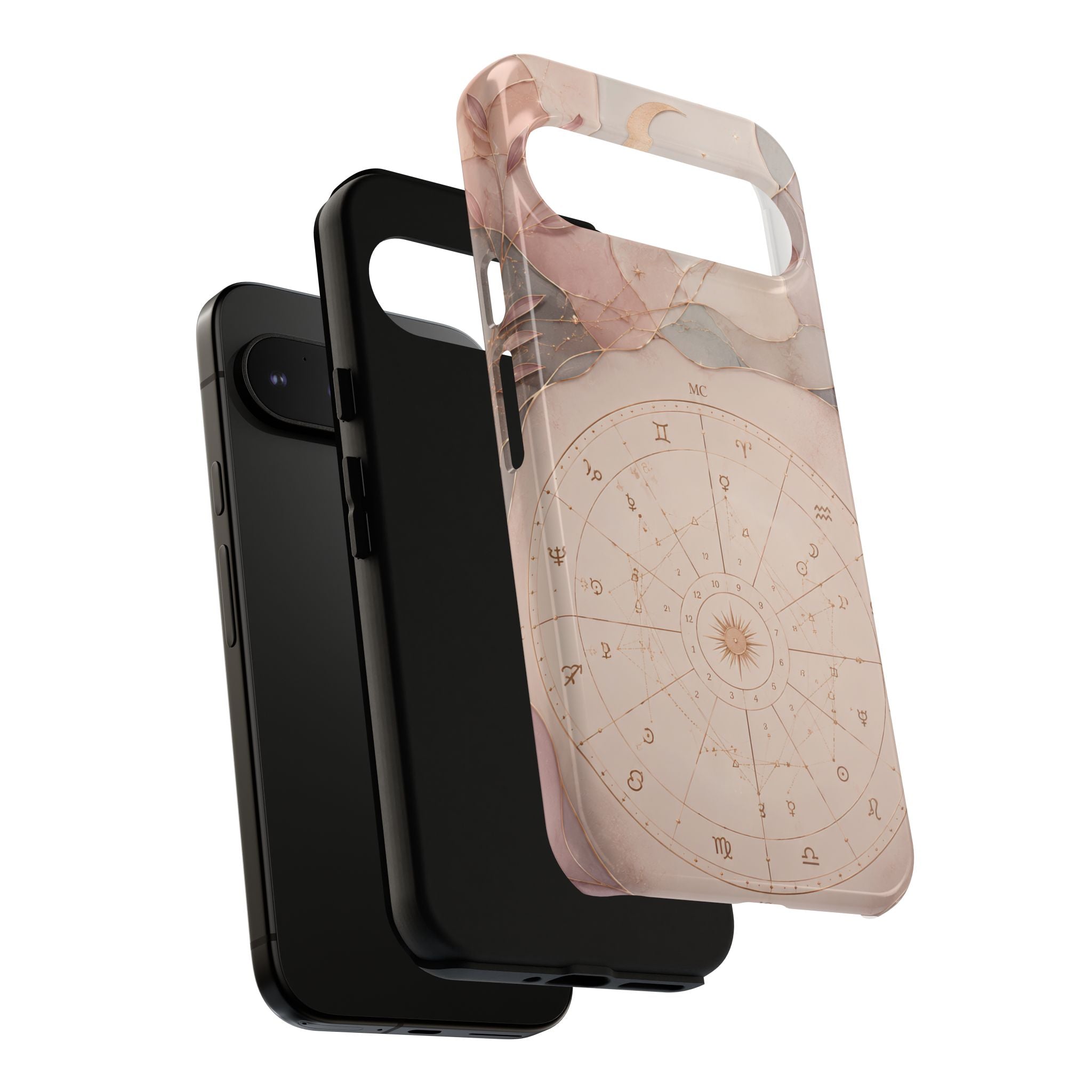Zodiac Wheel Google Pixel Phone Case | Astrological Constellation Phone Case
