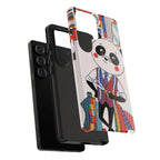 Panda Tailor Samsung Galaxy Phone Case | Cute Seamstress Cartoon