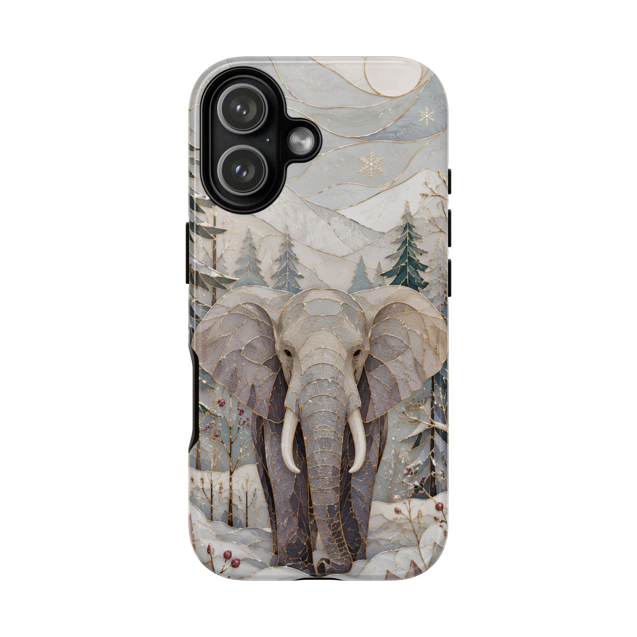 Elephant iPhone Case | Winter Forest iPhone Case