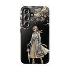 Vintage Chic Samsung Galaxy Phone Case | Stylish Woman Illustration