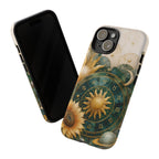 Celestial Sun iPhone Case | Zodiac Wheel iPhone Case