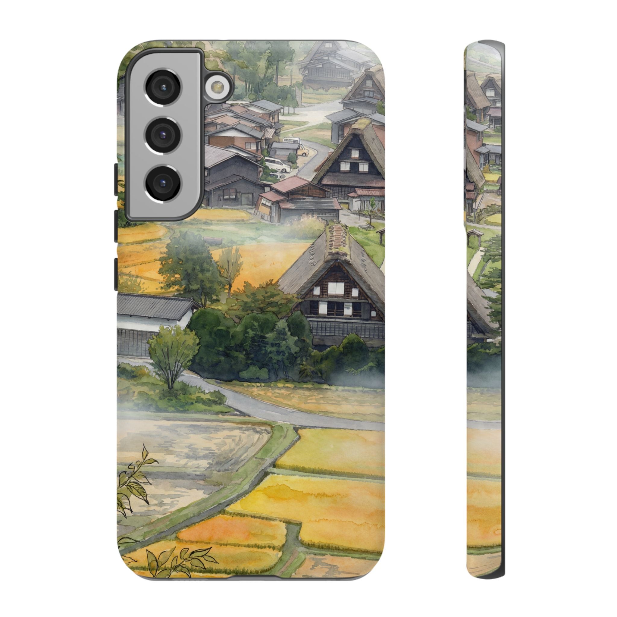 Shirakawa Whisper | Japan Watercolour Samsung Galaxy Phone Case