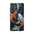 Custodia resistente per Samsung Galaxy a forma di pesce koi