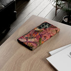 Vintage Floral Tough Samsung Galaxy Phone Case | Boho Paisley Bee Cover