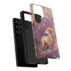 Aries Zodiac Samsung Galaxy Phone Case | Ram Constellation Phone Case