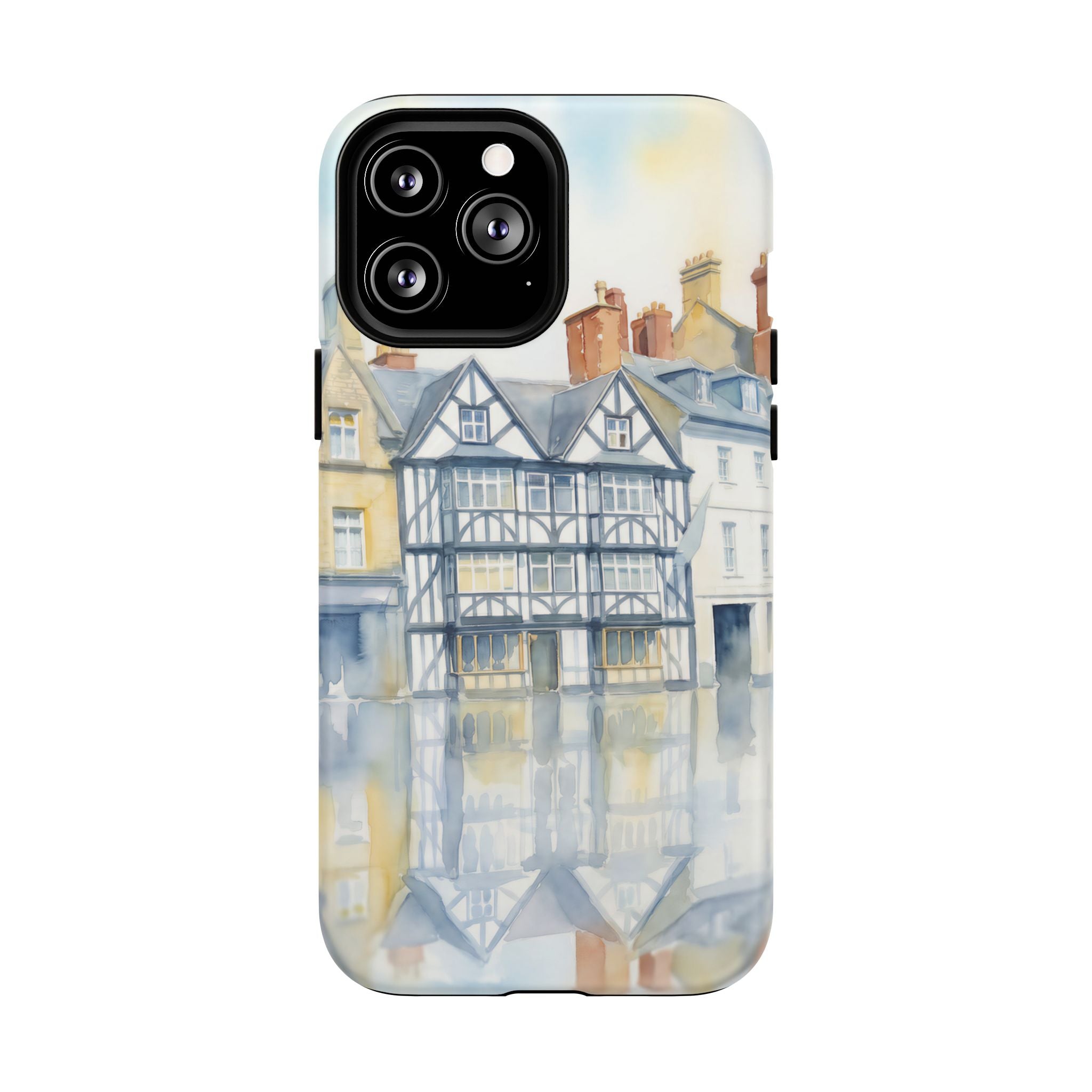 English Tudor Building Aesthetic MagSafe iPhone Case