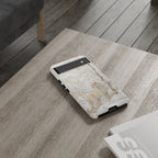 Snow Leopard Google Pixel Phone Case | Winter Forest Phone Case