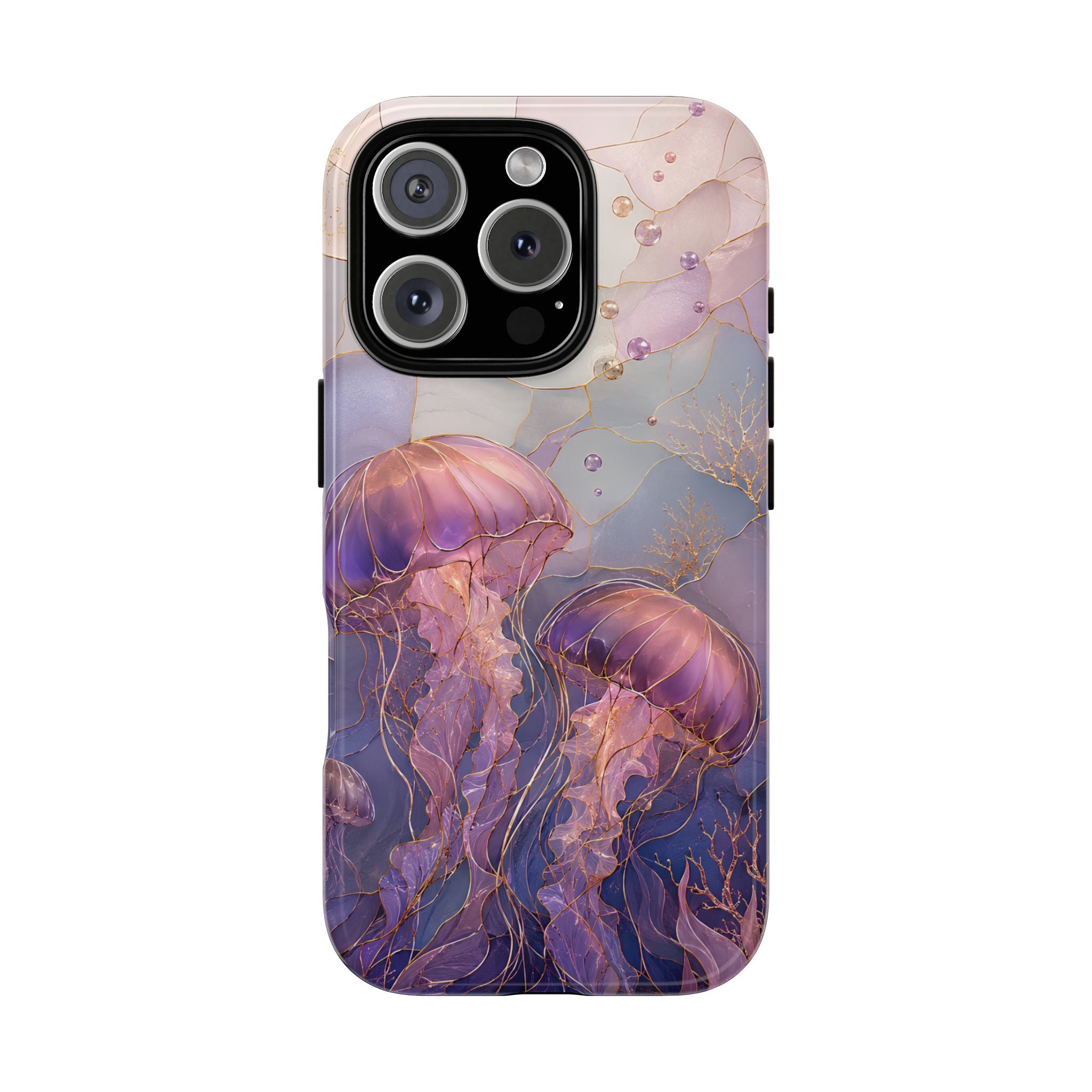 Jellyfish iPhone Case | Stained Glass Ocean iPhone Case