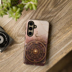 Zodiac Wheel Samsung Galaxy Phone Case | Celestial Astrology Phone Case