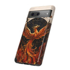 Phoenix Google Pixel Phone Case | Celestial Fire Bird Case
