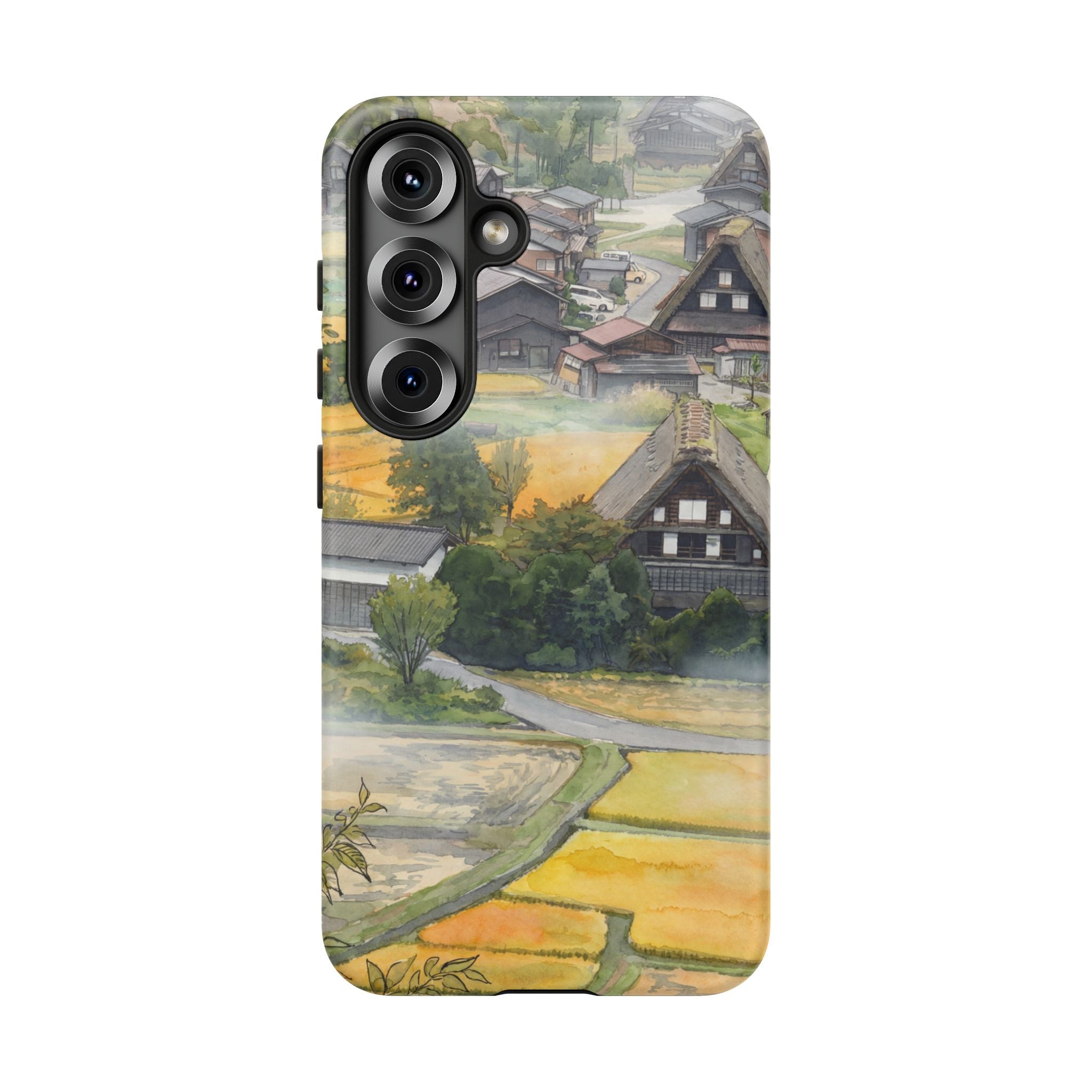 Shirakawa Whisper | Japan Watercolour Samsung Galaxy Phone Case