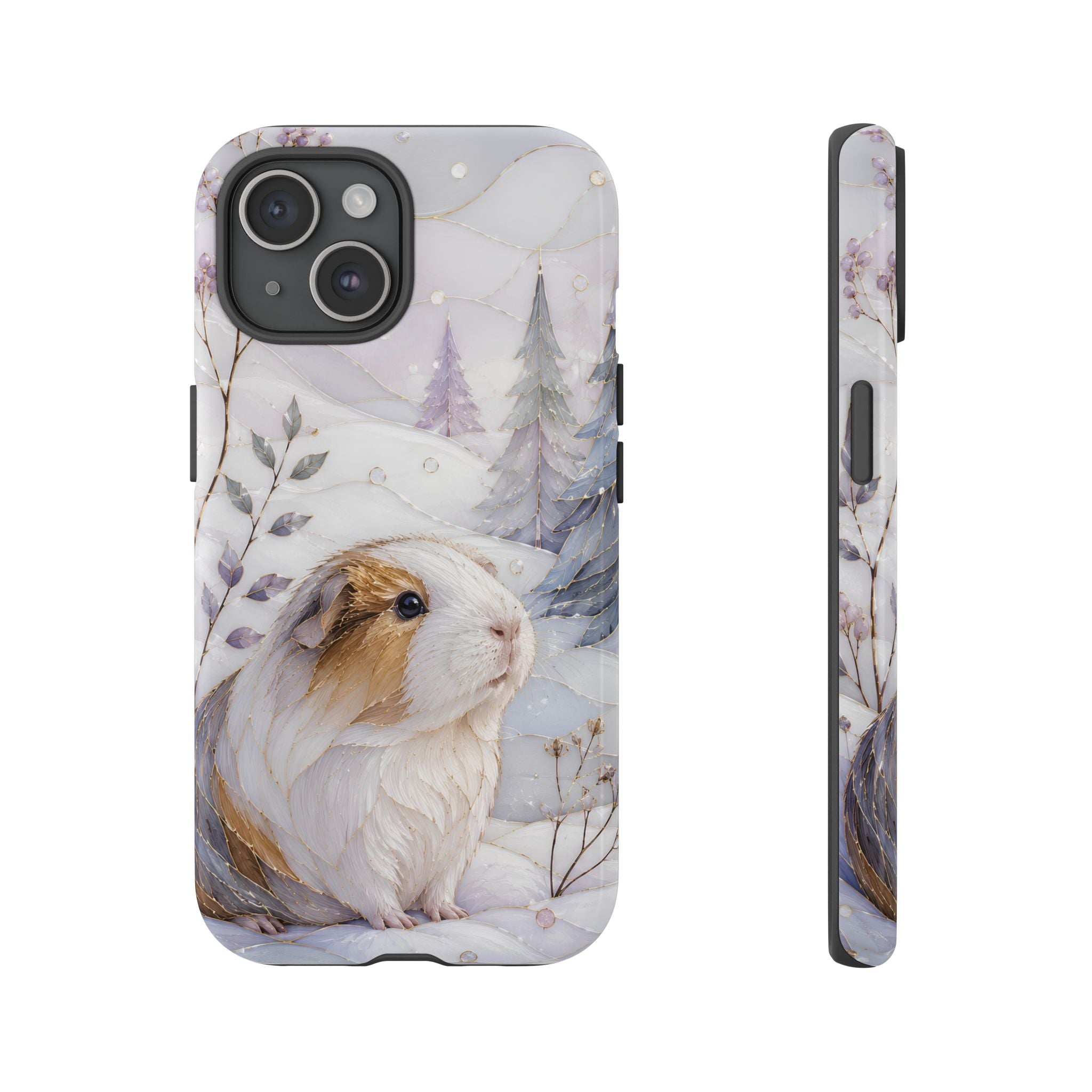 Guinea Pig iPhone Case | Winter Guinea Pig iPhone Case
