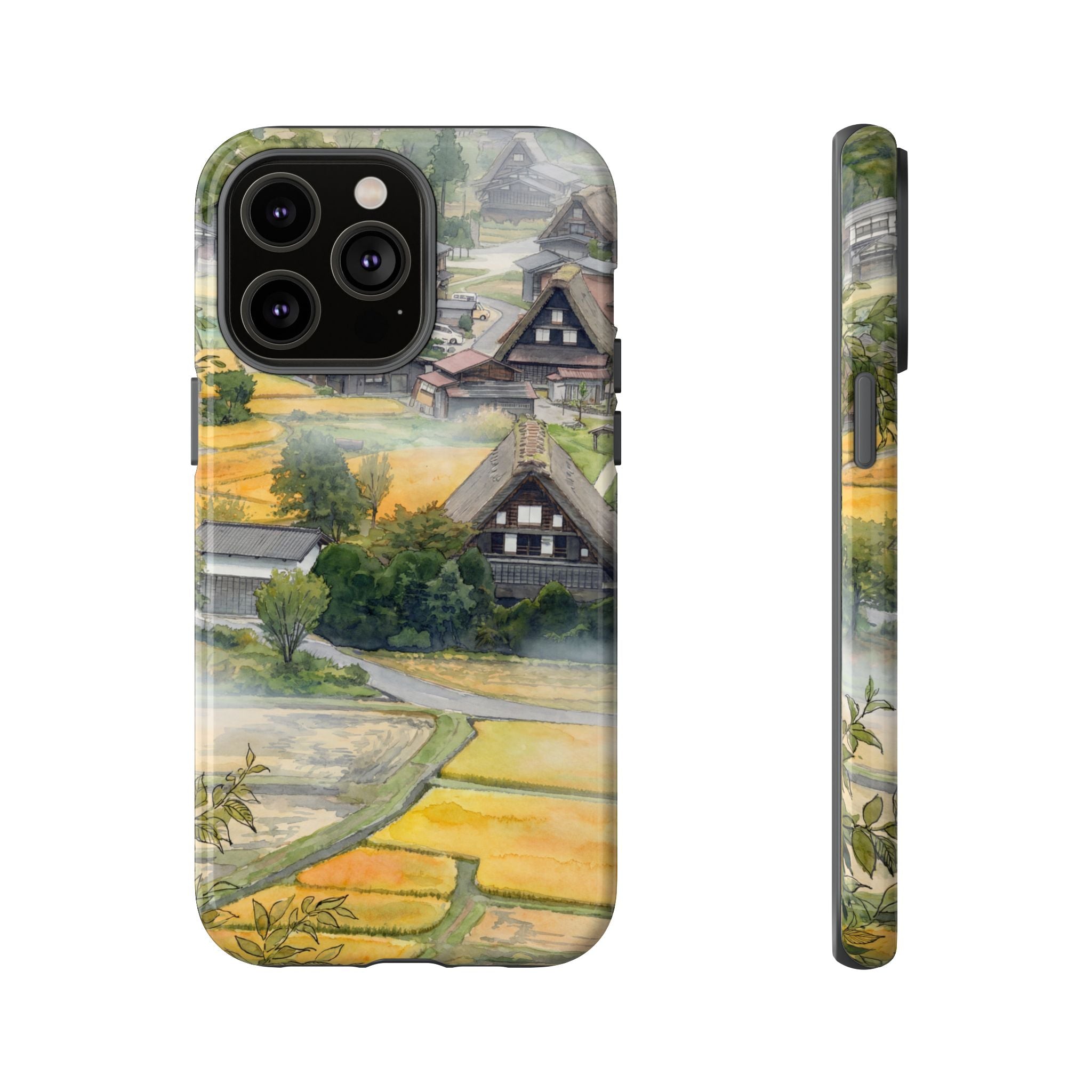 Shirakawa Whisper | Japan Watercolour iPhone Case