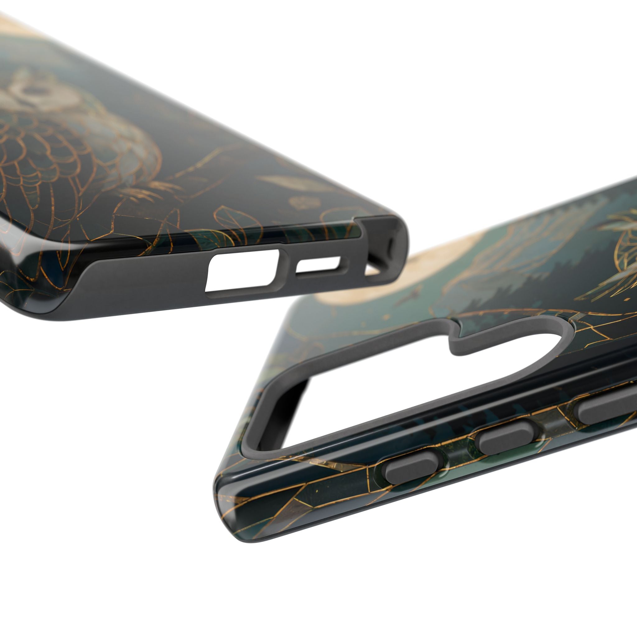 Owl Samsung Galaxy Phone Case | Moonlit Forest Phone Case