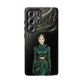 Elegante custodia per telefono Samsung Galaxy con donna della foresta