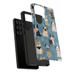 Dog Lover Samsung Galaxy Phone Case | Cute Dog Pattern Cover