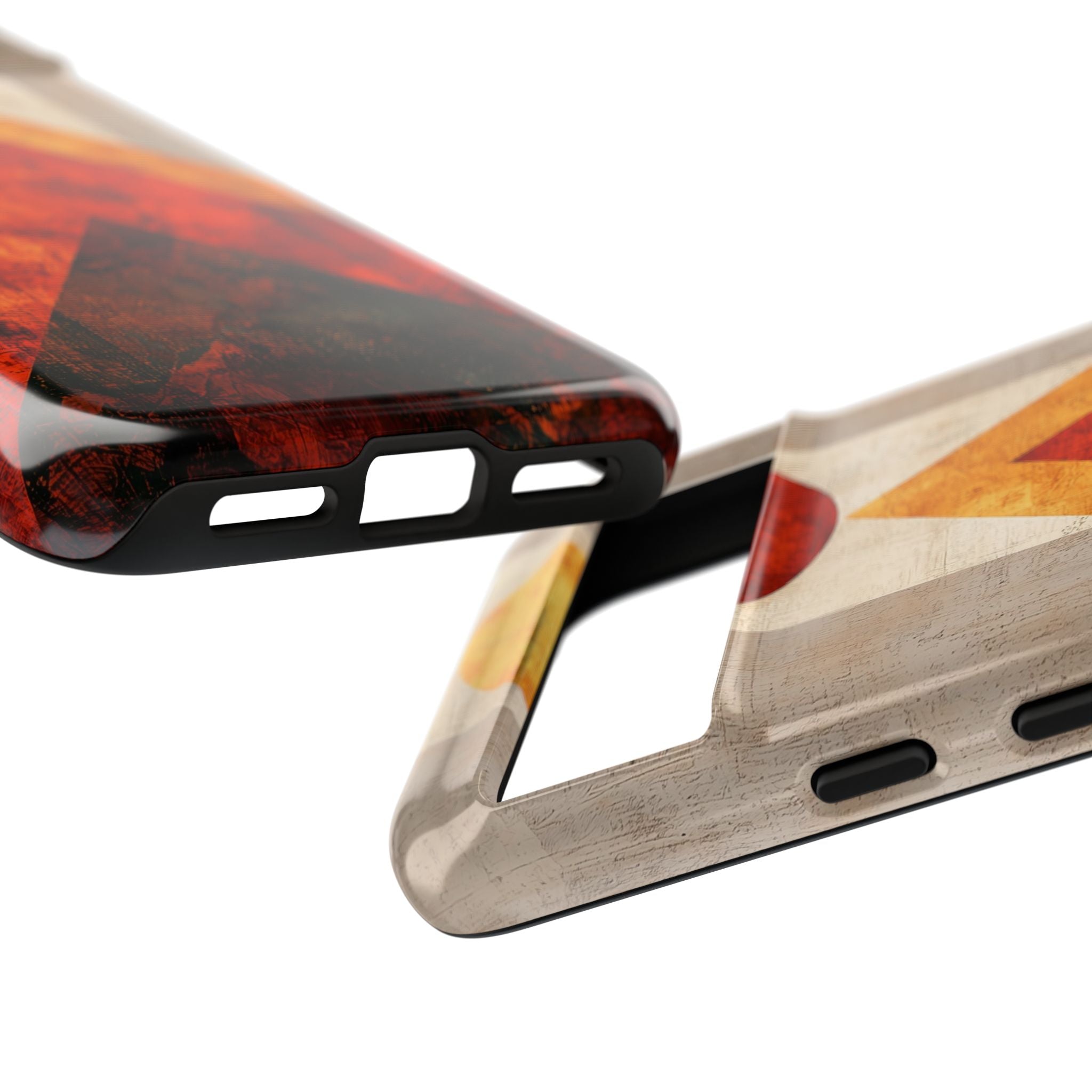 Retro Geometric Sunset Google Pixel Case