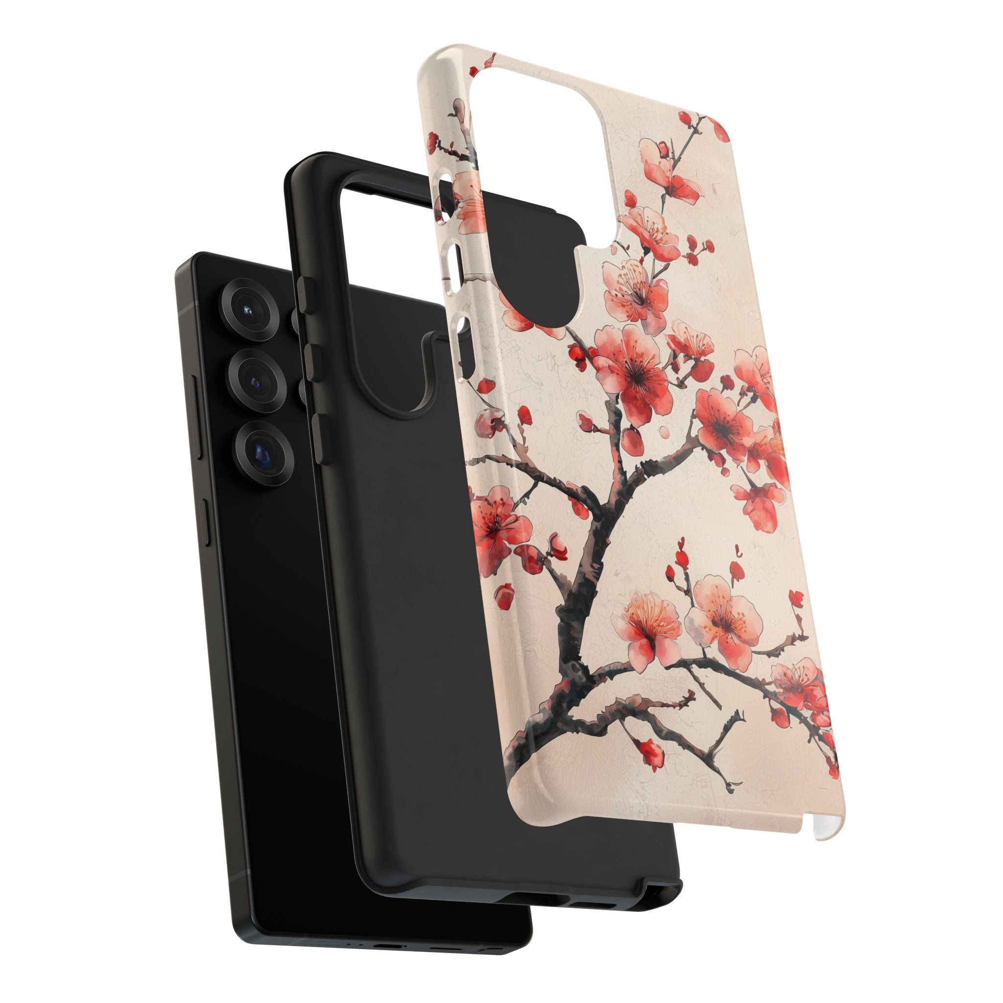 Cherry Blossom Samsung Galaxy Phone Case | Pink Blossom Branch Design